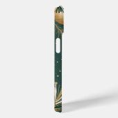 キュームネームモノグラムフェスティバルクリスマスオーナメント Case-Mate iPhoneケース (裏面 / 右)