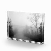 キューヤホガバレーNPの霧の朝 フォトブロック (右)