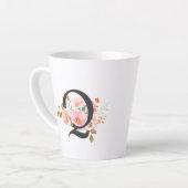 キュー カフェラテマグ (左アングル)
