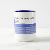 キュ風変わりー マグカップ (中央)