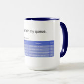 キュ風変わりー マグカップ (正面右)