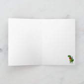 キョロちゃん恐竜ラブ カード (内部)