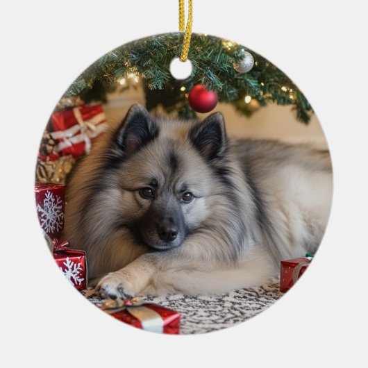 キョンドクリスマス セラミックオーナメント (正面)