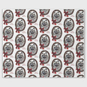 キョンドクリスマス ラッピングペーパー (フラット)