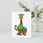 キラおもしろいフの遊ボンゴドラム ポストカード (スタンド正面)