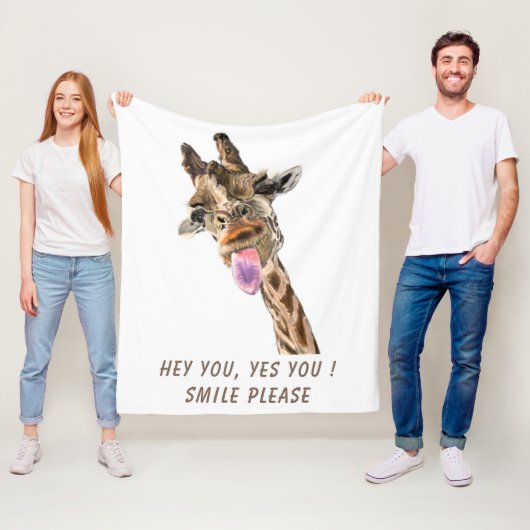 キラおもしろいフフリースブランケット フリースブランケット (インサイチュ)