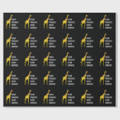 キラおもしろいフプン ラッピングペーパー (フラット)