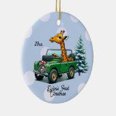 キラおもしろいフベビー初めてのクリスマス セラミックオーナメント (右)