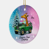 キラおもしろいフベビー初めてのクリスマス セラミックオーナメント (右)