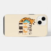キラおもしろいフ引用文 iPhoneケース (裏面横)