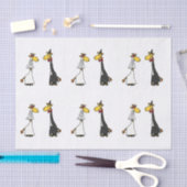 キラおもしろいフ結婚ティッシュペーパー 薄葉紙 (クラフト)