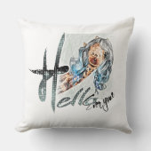 キラおもしろいフ装飾用クッション クッション (正面)