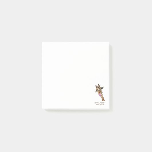 キラよくはしゃぐフおもしろい・ポスト®注意事項 ポストイット (正面)