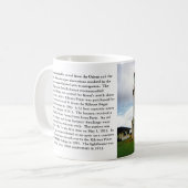 キラウアポイントライトハウスカウアイ、ハワイマグカップ コーヒーマグカップ (正面左)