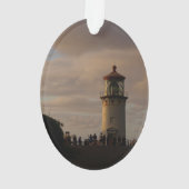 キラウアライトハウスアットデュスクオンザクリスマス オーナメント (裏面)