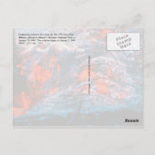 キラウエア噴火ハワイ火山国立公園 ポストカード (裏面)