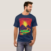 キラウエア火山 Tシャツ (正面フル)