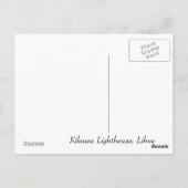 キラウエア ライトハウス ポストカード (裏面)