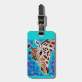 キラカラフルフ絵画ス ラゲッジタグ (正面縦)