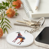 キラカラフルフ キーホルダー (正面右)