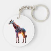 キラカラフルフ キーホルダー (裏面)