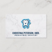 キラキラした歯 | 歯科 予約カード (正面)