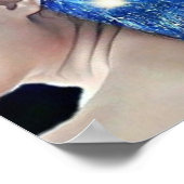 キラキラした髪 ポスター (角)