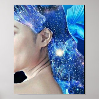 キラキラした髪 ポスター