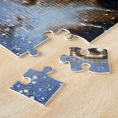 キラキラする猫 ジグソーパズル (側面)