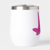 キラキラとピンクの蝶 (正面)