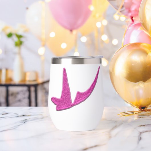 キラキラとピンクの蝶 (バチェラーパーティー)