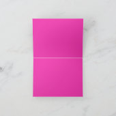 キラキラとピンクの蝶 シーズンカード (内部)