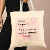 キラキラと何かが起こるトートバッグ トートバッグ