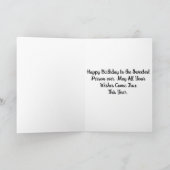 キラキラと甘い誕生日のカップケーキ カード (内部)