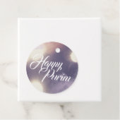 キラキラと紫の幸せなプリン フェイバータグ (インサイチュ)