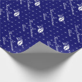 キラキラと美しいクリスマスのラッピング紙 ラッピングペーパー (角)