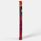 キラキラと赤あじさい柿 SAMSUNG GALAXYケース (右側面)