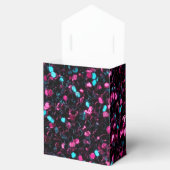 キラキラのピンクの青モザイクグリッターキラキラ甘い16 フェイバーボックス (オープン)