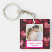 キラキラの愛共有マイ・フライ キーホルダー (正面)