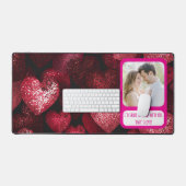 キラキラの愛共有マイ・フライ デスクマット (キーボード&マウス)