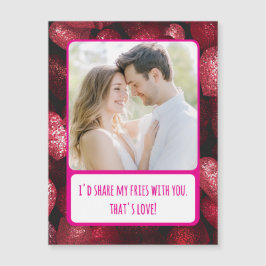 キラキラの愛共有私のフライス磁気カード