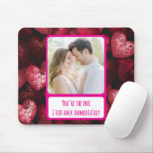 キラキラの愛I文字すぐに戻る マウスパッド (マウス)