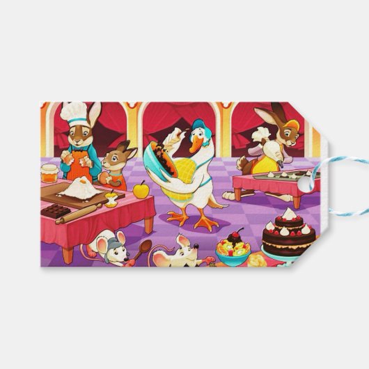 「キラキラの料理」 ギフトタグ (正面(横))