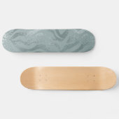 キラキラの虎のストライプ スケートボード (横)