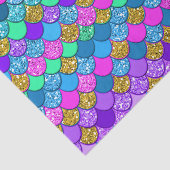 キラキラカラフルな人魚の誕生日パーティー 薄葉紙 (詳細)