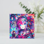 キラキラカラフルム・ガールのアートワーク空白の (スタンド正面)