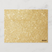 キラキラキラキラ小さな星の本ベビーカード ポストカード (裏面)