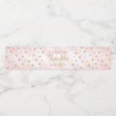 キラキラキラキラ小さな星の水ボトルラベル ペットボトルラベル (シングルラベル)