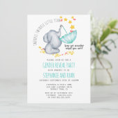 キラキラキラキラ小さな星の象の性別を明かす 招待状 (スタンド正面)