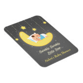 キラキラキラキラ小さな星の赤ちゃんシャワーの好意 マグネット (右側)